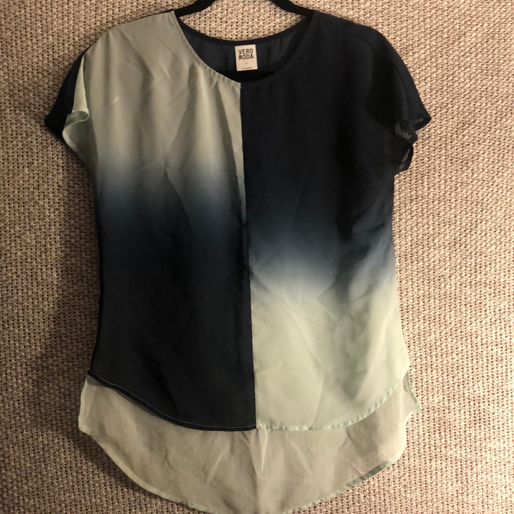 Vera Moda Shades of Blue T-Shirt! (s)